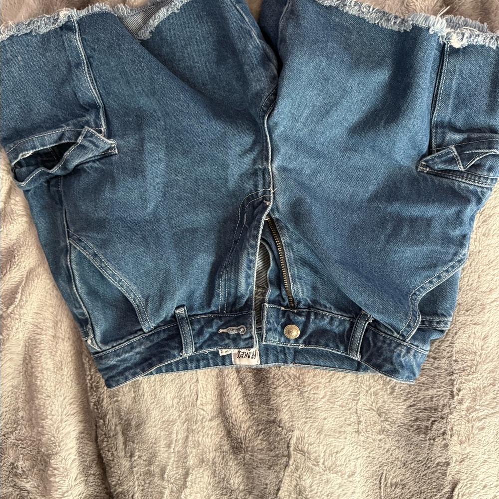 Princess Polly Blue Denim Overalls
